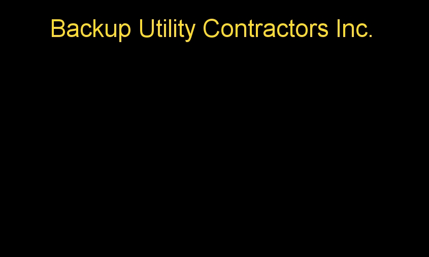 water utility contractors